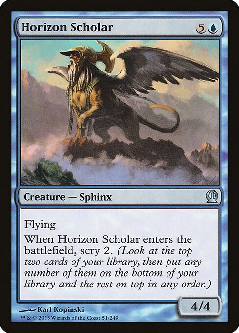 Horizon Scholar — art by Karl Kopinski