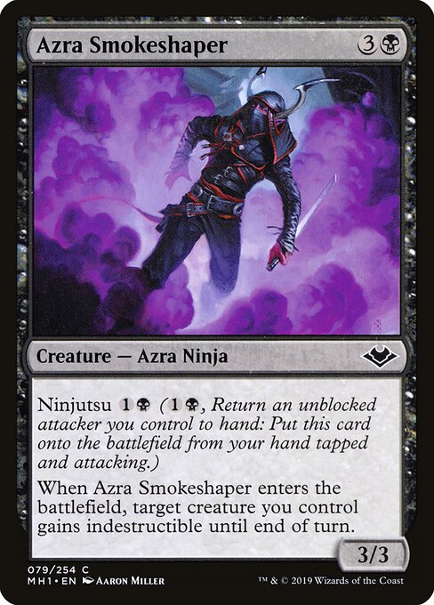 Azra Smokeshaper — art by Aaron Miller