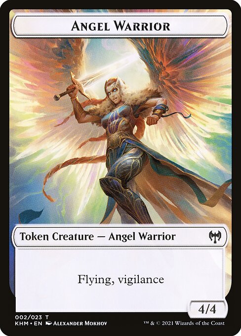 Angel Warrior — art by Alexander Mokhov