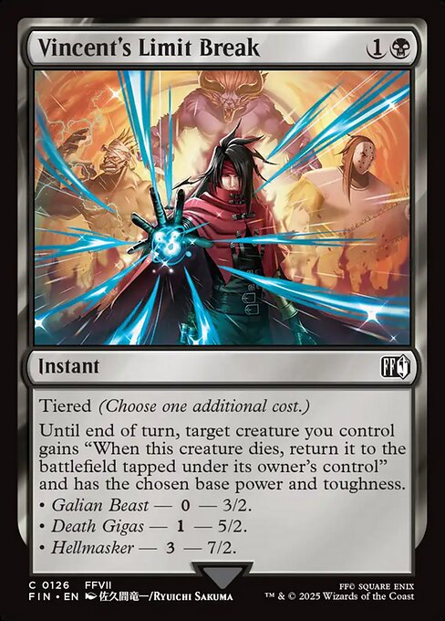 Vincent's Limit Break — art by Ryuichi Sakuma