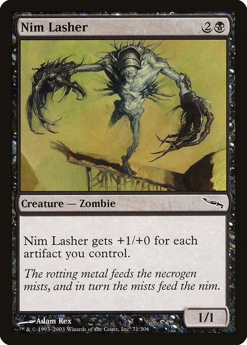 Nim Lasher — art by Adam Rex