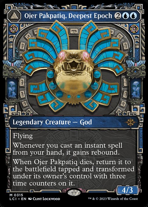 Ojer Pakpatiq, Deepest Epoch // Temple of Cyclical Time — art by Clint Lockwood