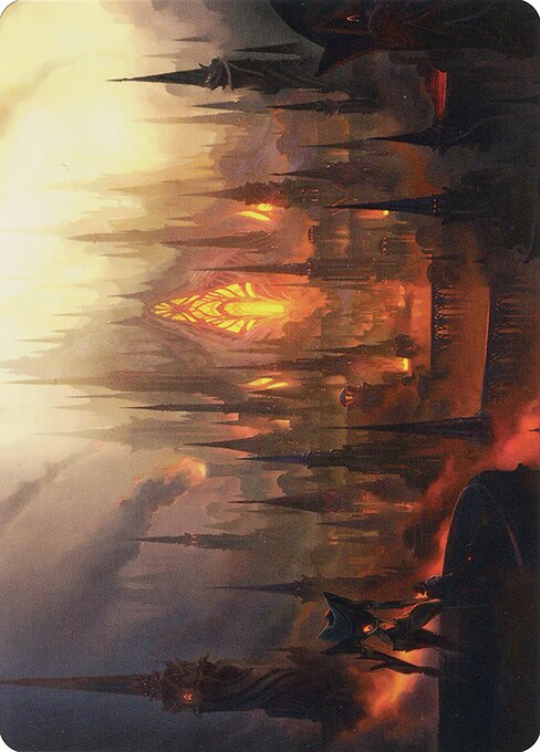 Mishra's Foundry // Mishra's Foundry — art by Leon Tukker