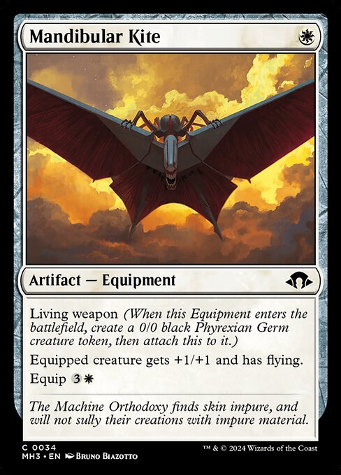 Mandibular Kite — art by Bruno Biazotto