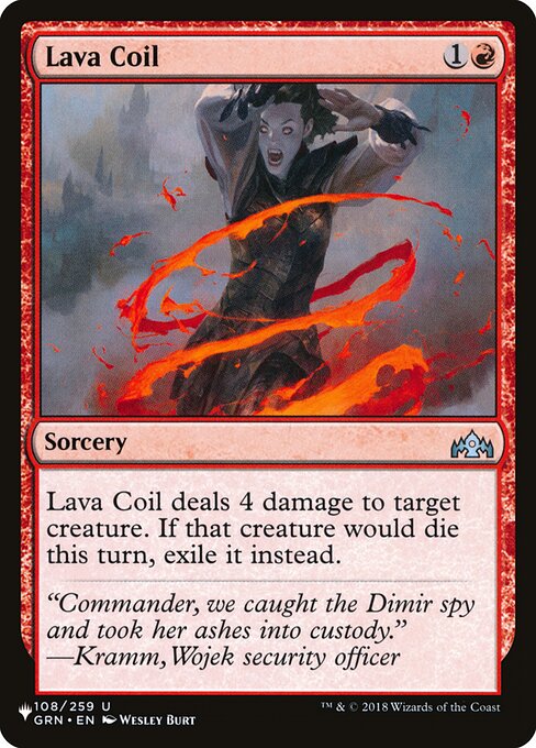 Lava Coil — art by Wesley Burt