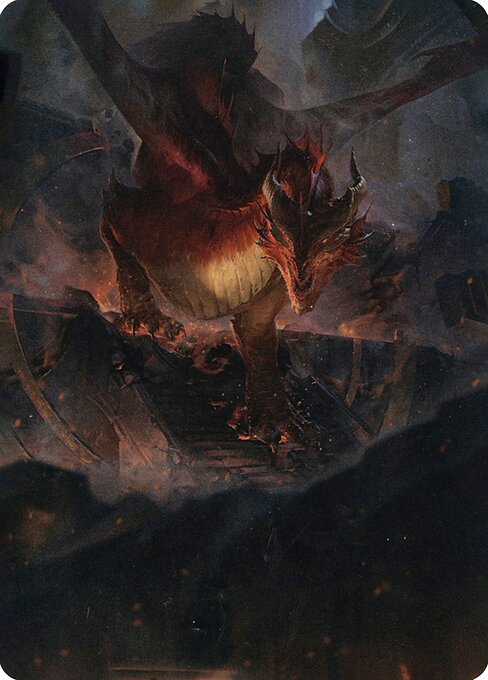 Red Dragon // Red Dragon — art by Rudy Siswanto