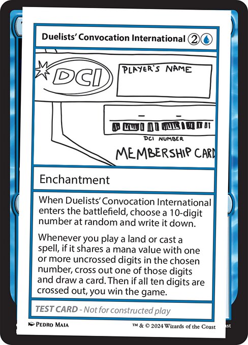Duelists' Convocation International — art by Pedro Maia