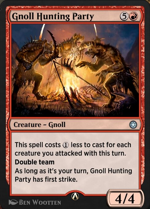 Gnoll Hunting Party — art by Ben Wootten