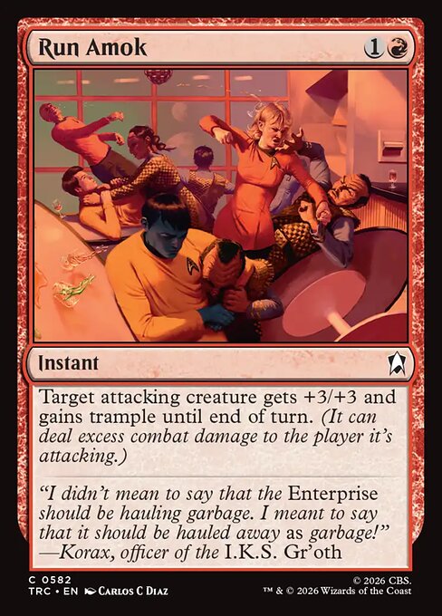 Run Amok — art by Carlos C Diaz