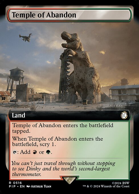 Temple of Abandon — art by Arthur Yuan