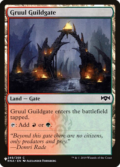 Gruul Guildgate — art by Alexander Forssberg