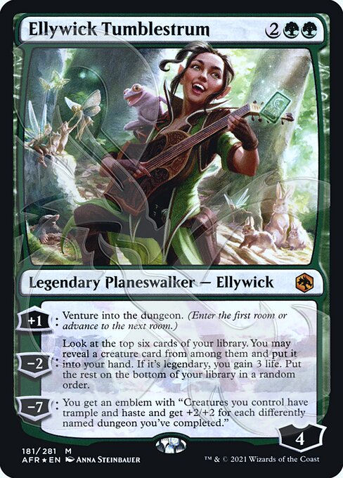 Ellywick Tumblestrum — art by Anna Steinbauer