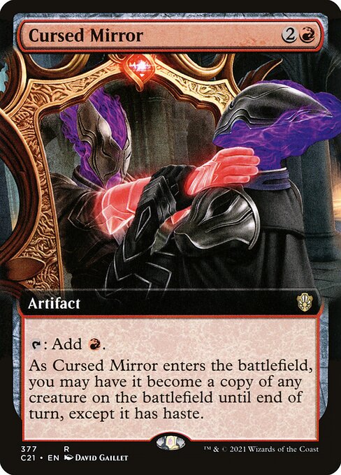 Cursed Mirror — art by David Gaillet