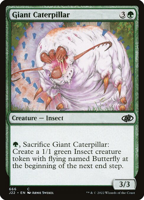 Giant Caterpillar — art by Arnie Swekel