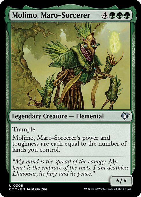 Molimo, Maro-Sorcerer — art by Mark Zug