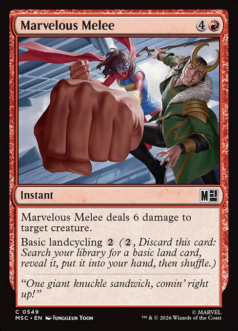 Marvelous Melee — art by Junggeun Yoon