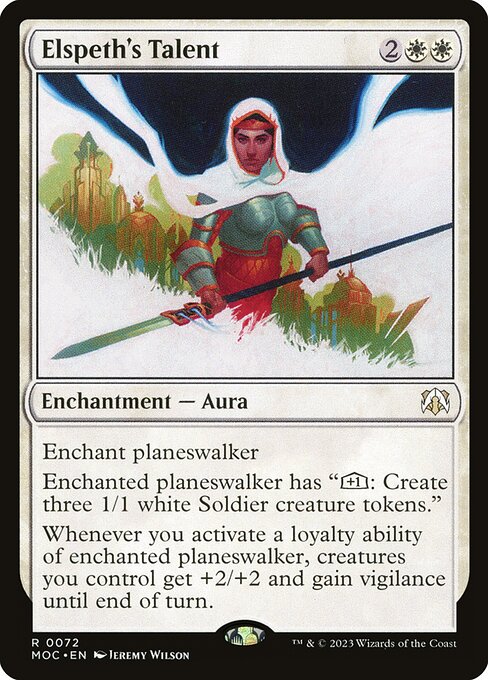 Elspeth's Talent — art by Jeremy Wilson
