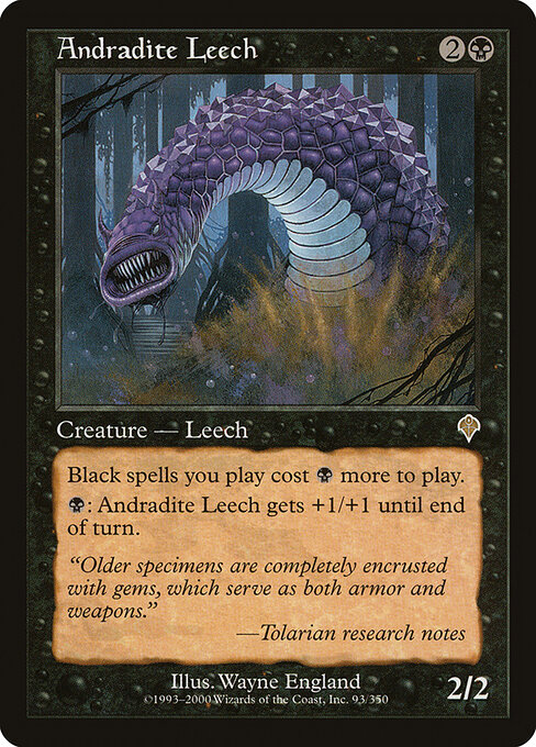 Andradite Leech — art by Wayne England