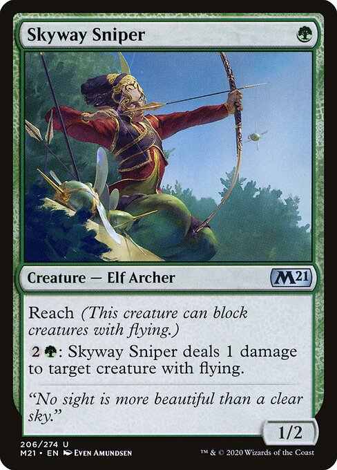 Skyway Sniper — art by Even Amundsen