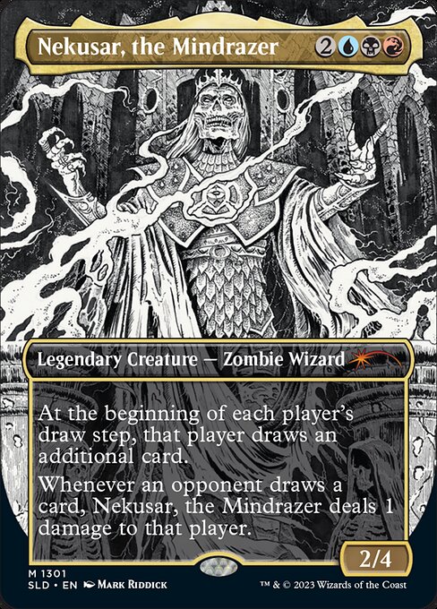 Nekusar, the Mindrazer — art by Mark Riddick