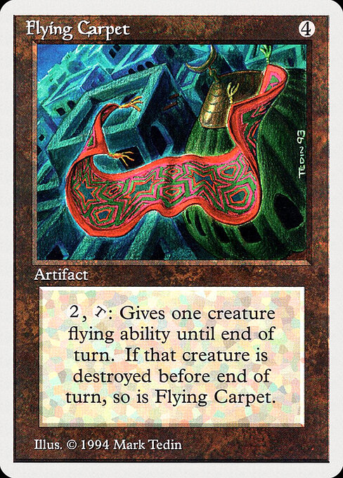 Flying Carpet — art by Mark Tedin