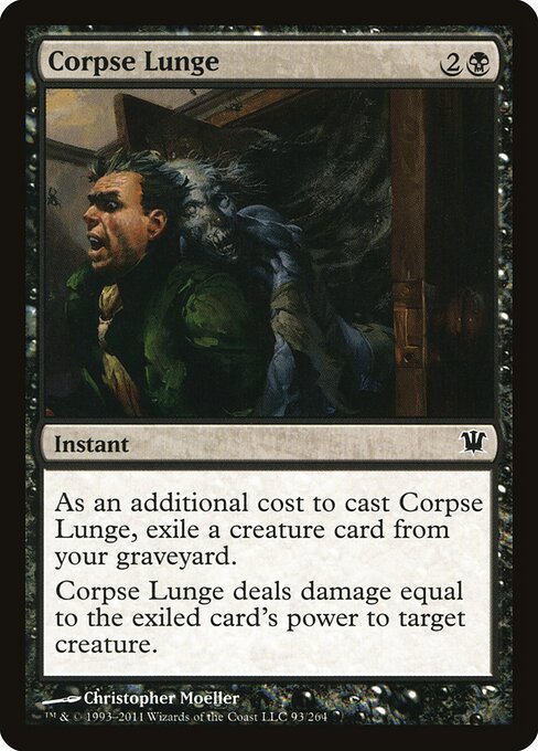 Corpse Lunge — art by Christopher Moeller