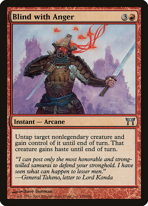 Blind with Anger — art by Dave Dorman