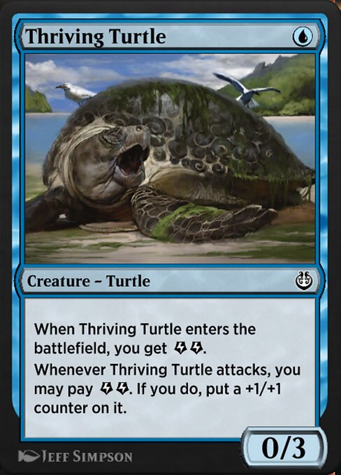 Thriving Turtle — art by Jeff Simpson