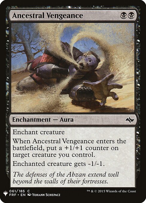 Ancestral Vengeance — art by Yohann Schepacz