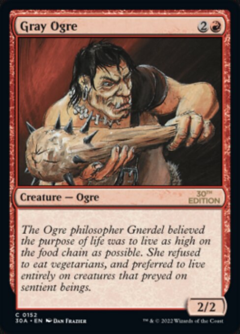 Gray Ogre — art by Dan Frazier