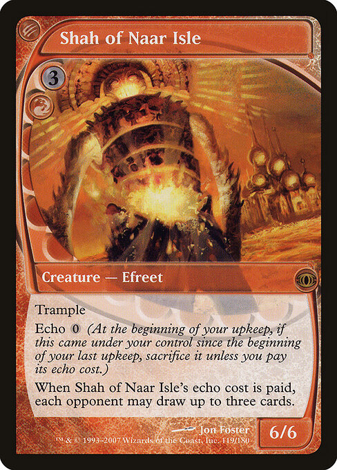 Shah of Naar Isle — art by Jon Foster