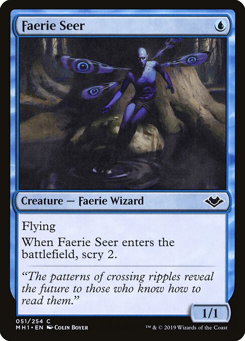 Faerie Seer — art by Colin Boyer