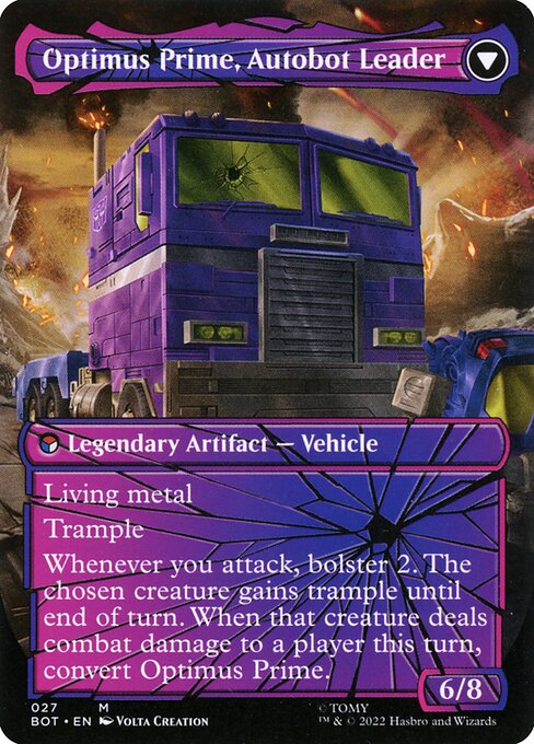 Optimus Prime, Hero // Optimus Prime, Autobot Leader — art by Volta Creation