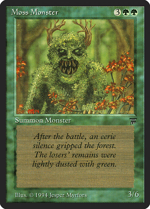 Moss Monster — art by Jesper Myrfors