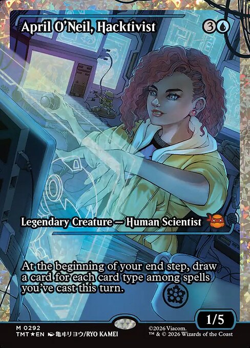 April O'Neil, Hacktivist — art by Ryo Kamei