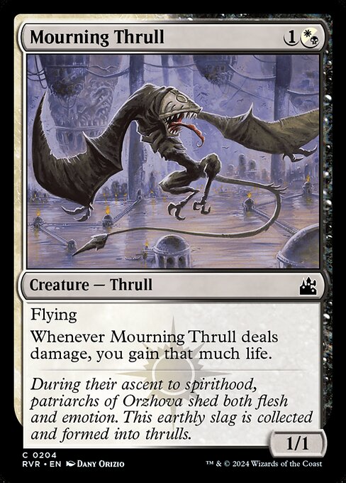 Mourning Thrull — art by Dany Orizio