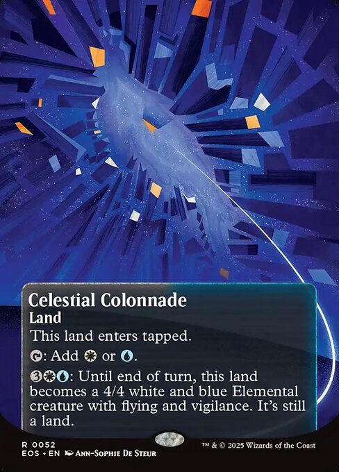 Celestial Colonnade — art by Ann-Sophie De Steur