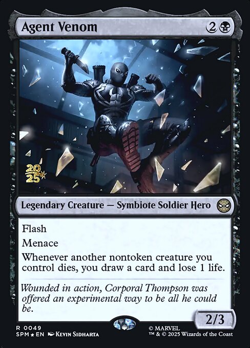 Agent Venom — art by Kevin Sidharta