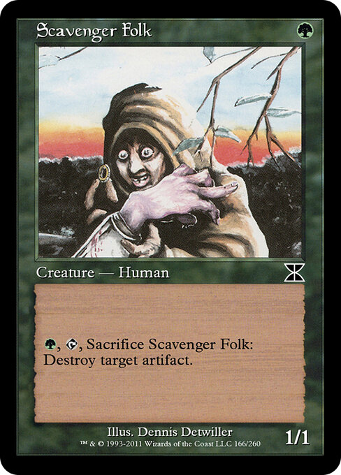 Scavenger Folk — art by Dennis Detwiller