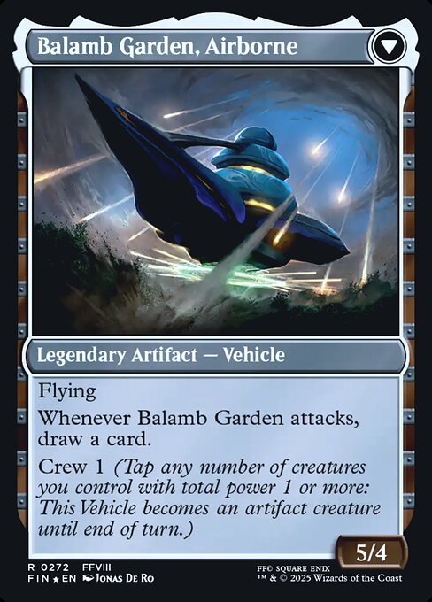 Balamb Garden, SeeD Academy // Balamb Garden, Airborne — art by Jonas De Ro