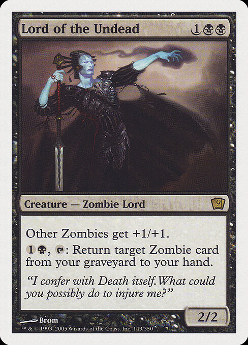 Lord of the Undead — art by Brom