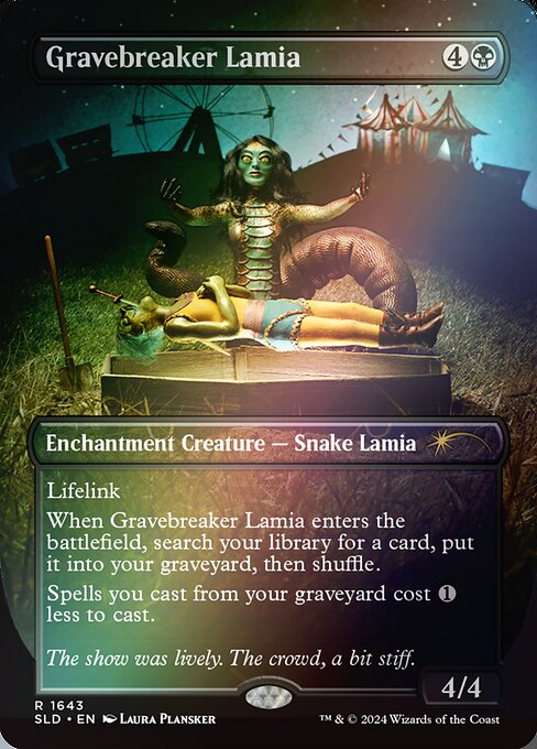 Gravebreaker Lamia — art by Laura Plansker