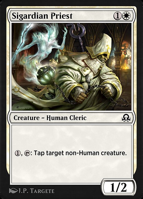 Sigardian Priest — art by J.P. Targete