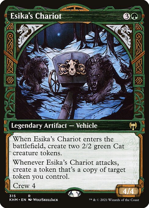 Esika's Chariot — art by WolfSkullJack