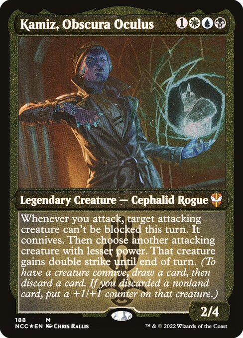 Kamiz, Obscura Oculus — art by Chris Rallis