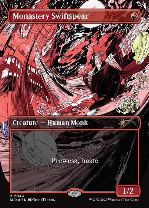Monastery Swiftspear — art by Toru Terada