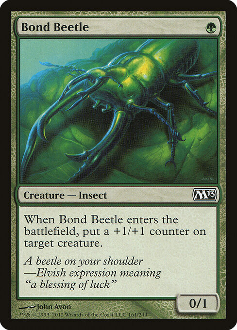 Bond Beetle — art by John Avon