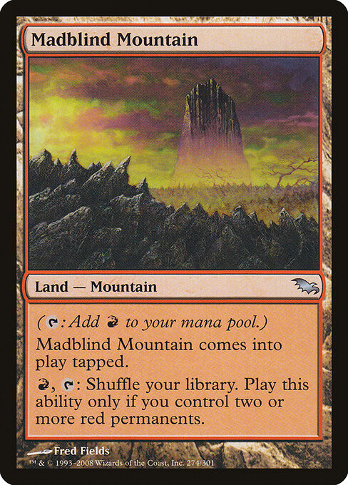 Madblind Mountain — art by Fred Fields