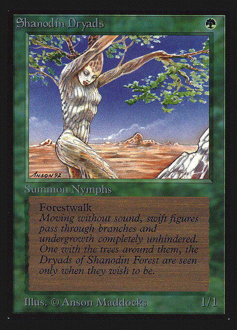 Shanodin Dryads — art by Anson Maddocks