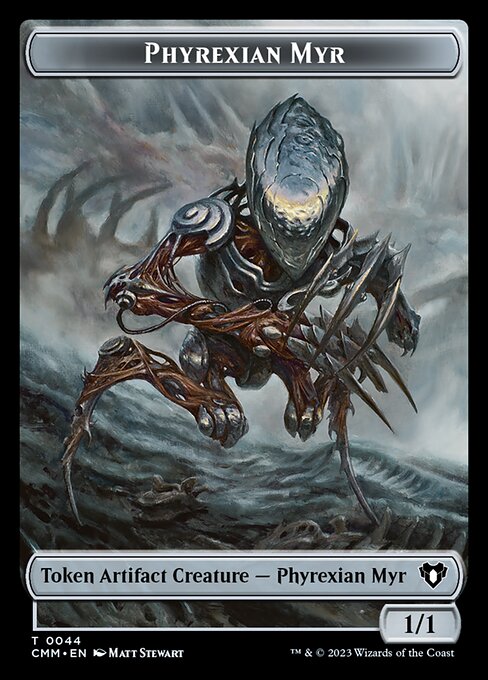 Phyrexian Myr — art by Matt Stewart